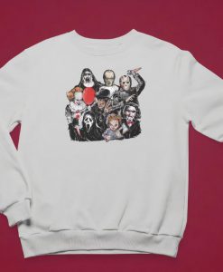 Horror Movie Villians Unisex Sweatshirt