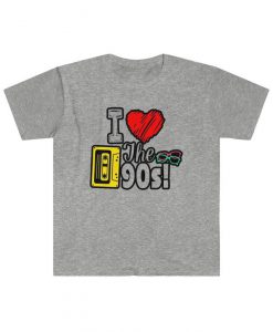 I heart the 90s, tshirt, t-shirt, vintage, 1990s love