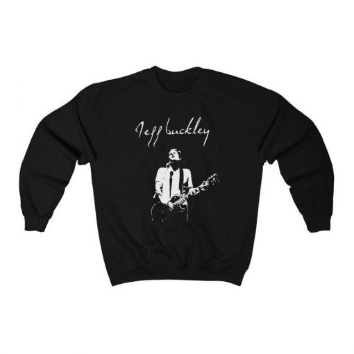 Jeff Buckley Sweatshirt, Jeff Buckley Guitarist , Unisex Sweater