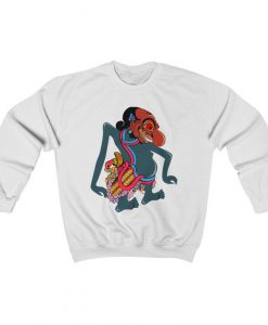 Karakter Wayang Unisex Heavy Blend Crewneck Sweatshirt