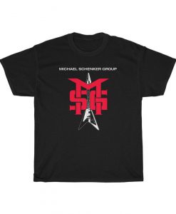 MSG Michael Schenker Group Metal Band T-Shirt