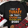 Mens Funny Thanksgiving Pregnancy Announcement For Dad 2020 Tshirt