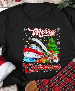 Merry Cruisemas Family Cruise Christmas Tshirt