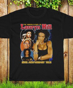 Misseducation Of Lauryn Hill T Shirt, 20th Anniversary Tour Tee Shirt