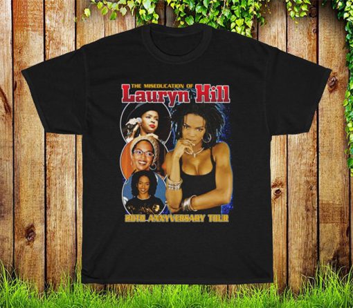 Misseducation Of Lauryn Hill T Shirt, 20th Anniversary Tour Tee Shirt