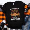 My Favorite Little Turkeys Call Me Auntie, Thanksgiving Shirt For Aunti tshirt