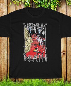 Napalm Death T Shirt, Harmony Coruption Tee Shirt