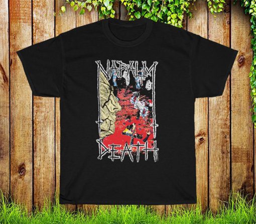 Napalm Death T Shirt, Harmony Coruption Tee Shirt