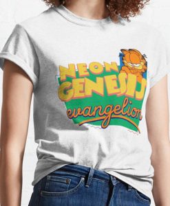 Neon Genesis Evangelion Garfield Classic T-shirt