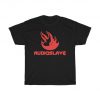 New AUDIOSLAVE Rock Band Logo Mens Black T-Shirt