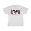 Peace Love Justice Black Lives Matter T-Shirt