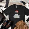 Penguin Santa Shirt - Christmas Penguin Shirt - Christmas Women Shirt - Christmas Gift - Santa Claus T Shirt - Christmas Shirt