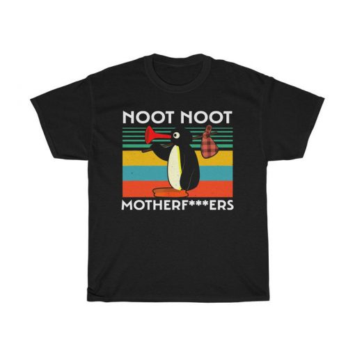 Pingu Noot Noot Motherfuckers Vintage T-Shirt