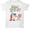 Ren and stimpy t-shirt shirt retro 90's ren stimpy