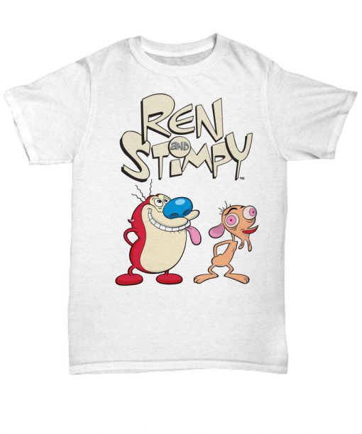 Ren and stimpy t-shirt shirt retro 90's ren stimpy