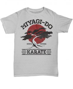 Retro 90s miyagi-do karate kid shirt bonzai tree