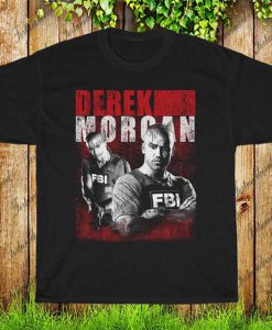 Retro Vintage Derek Morgan Criminal Minds TV Series Unisex T-shirt