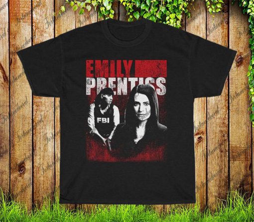 Retro Vintage Emily Prentiss Criminal Minds TV Series Unisex T-shirt