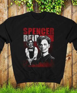 Retro Vintage Spencer Reid. Criminal Minds TV Series Unisex Sweatshirt