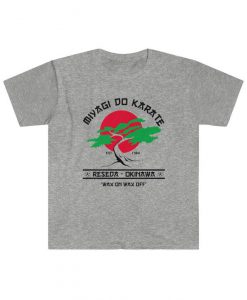 Retro vintage 90s miyagi-do karate kid shirt bonsai tree, cobra kai