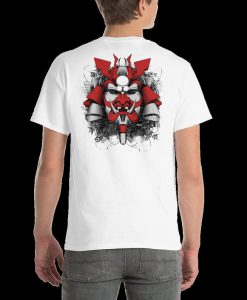 Ronin, samurai, skull, bushido, men's shirt back