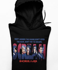 Scream Retro 90s Cult Horror Film Hoodie Film Gift Aesthetic