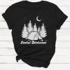 Social Distancing Shirt, Quarantine Shirt, Introvert, Camping Shirt, Outdoors, Nature, Women's Tshirt, Work From Home, Retro, Funny T-shirt