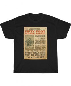 Splash Mountain Fifty Foot Plunge Ahead T-Shirt