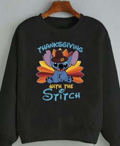 Thanksgiving With The Stitch Sweatshirt