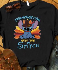 Thanksgiving With The Stitch shirt