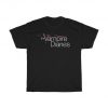 The Vampire Diaries Logo TV Series Men's Black T-Shirt