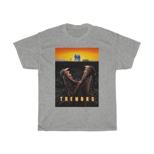 Tremors (1990) Tee, 90's Monster Film, Womens Mens Retro T-Shirt