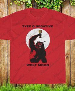 Type O Negative T-Shirt, Wolf Moon Tee Shirt