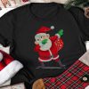 Vintage Christmas Boys Men Xmas Gifts Dabbing Santa T-Shirt