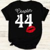 Womens Chapter 44 Years 1976 44th Happy Birthday Lips Gift Shirt for Birthday