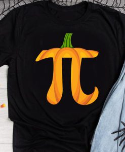 Womens Pumpkin Pi Pie Math Teacher Halloween T-Shirt