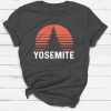 Yosemite Tshirt, Camping Shirt, Outdoor Shirt, Vintage Shirt, Summer Shirt, Graphic Tees, Adventure, Explore, Retro Shirt, Mountains