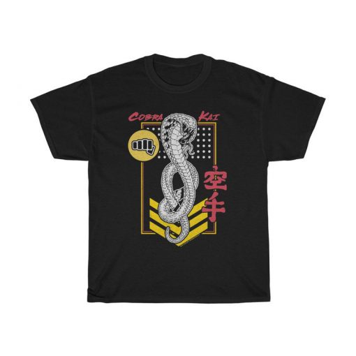 cobra kai, karate kid, Shirt, 80s tees, retro shirt, 80s movies, king cobra, cobra kai dojo