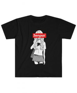 senpai, manga, hip hop anime, shirt, unisex shirt