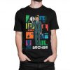 Archer TV Series T-Shirt, Men's and Women's Sizes