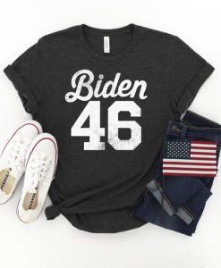 Biden 46 Vintage Look Tshirt Joe Biden Unisex