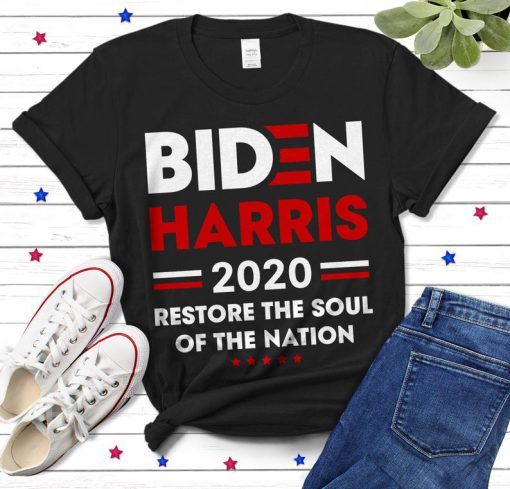 Biden Harris 2020 Restore The Soul Of The Nation Unisex T-Shirt