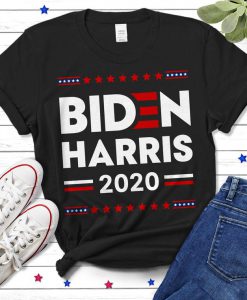 Biden Harris 2020 T-Shirt Joe Biden Kamala Harris USA Political T-Shirt Biden for American President 2020 Presidential Election Campaign