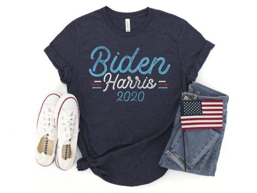 Biden Harris 2020 Tshirt - Joe Biden & Kamala Harris - Vintage Distressed Design Unisex Tshirt