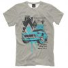 Blue Car Graphic T-Shirt, Old Auto Tee, Men's Women's All Sizes