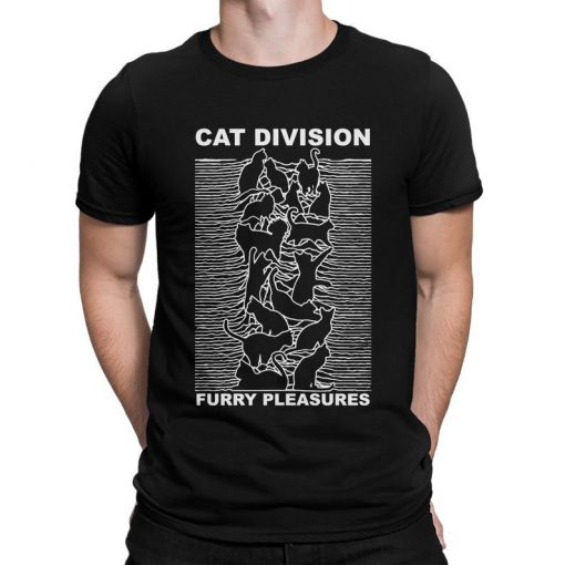 Cat Division Furry Pleasures Funny T-Shirt