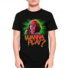 Chucky Doll Wanna Play T-Shirt, Child's Play Tee, Men's and Women's All Sizes