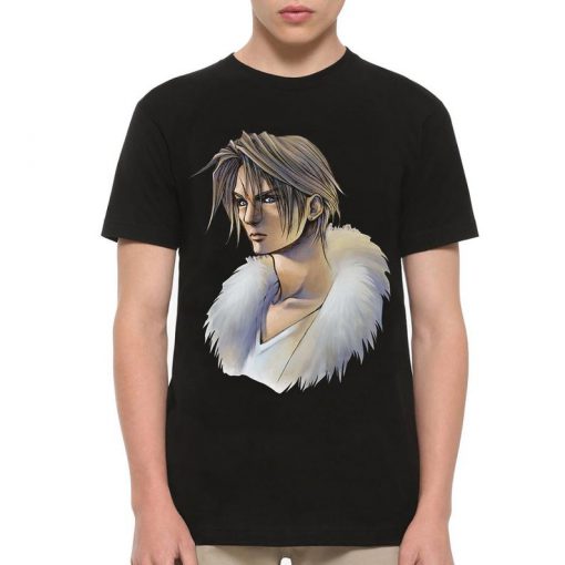 Final Fantasy VIII Squall Leonhart T-Shirt, Men's and Women's Sizes