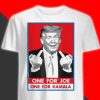 Funny Trump Tshirt, Trump 2020 Shirt Pro Election Republican Party Conservative Shirt, Vote Donald Trump Middle Finger Fuck Joe Biden Kamala