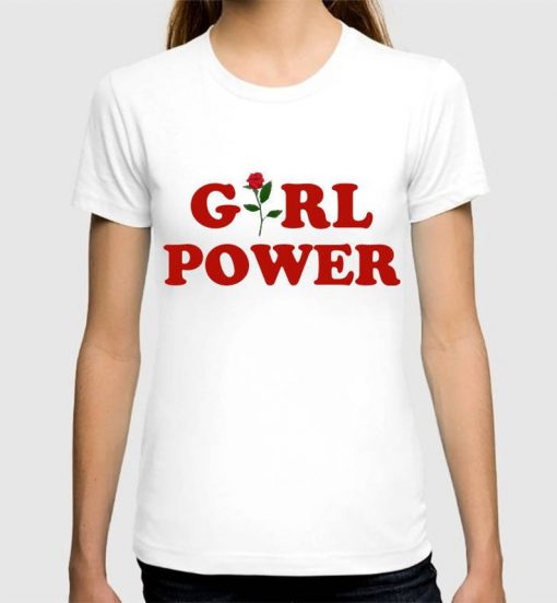 Girl Power Graphic T-Shirt, Men's and Women's Sizes